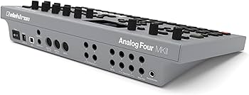 Amazon.com: Elektron Analog Four MKII 4-Voice Analog Desktop