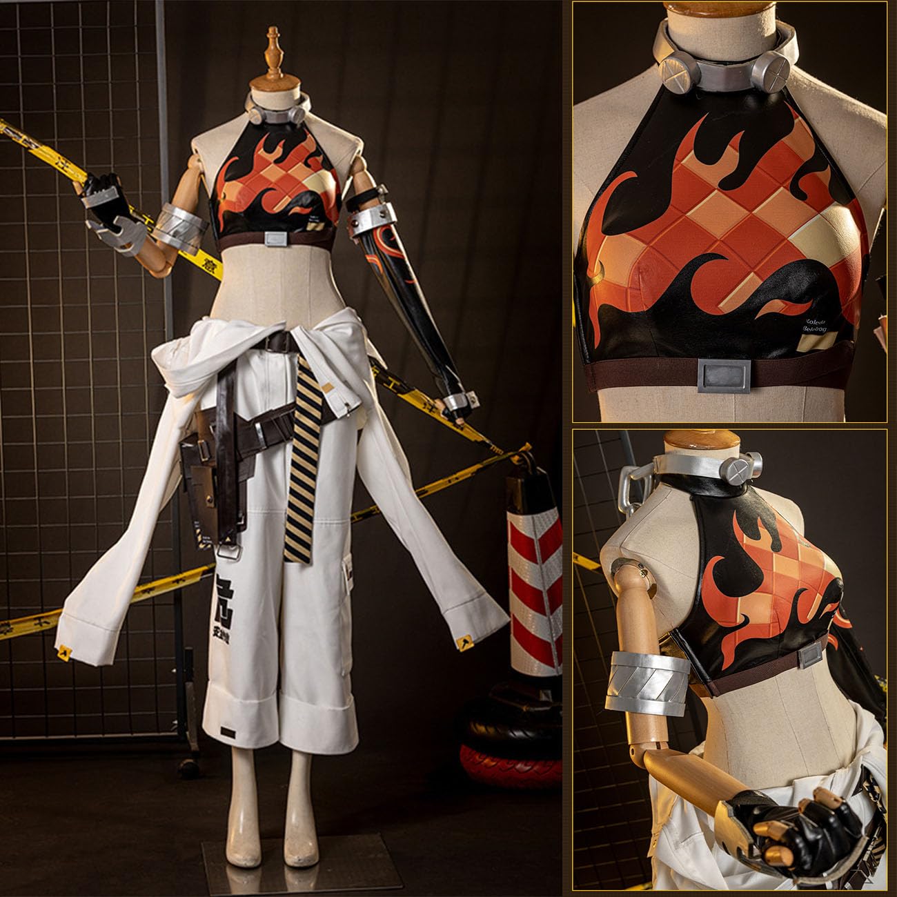 Amazon.co.jp: [HAOJEE]クレタ・ベロボーグコスプレ 珂蕾妲衣装 制服