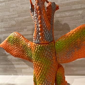 Amazon.co.jp: ブルマァク キングギドラ ソフビ スタンダードサイズ