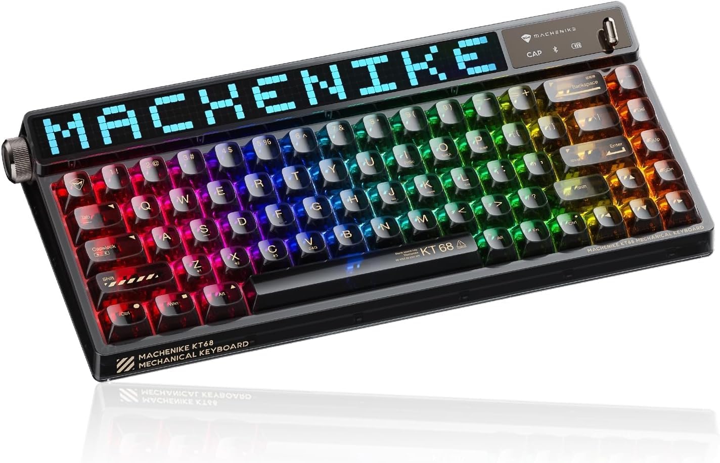 Amazon.com: Machenike KT68 Pro 65% RGB Wireless Compact Mechanical