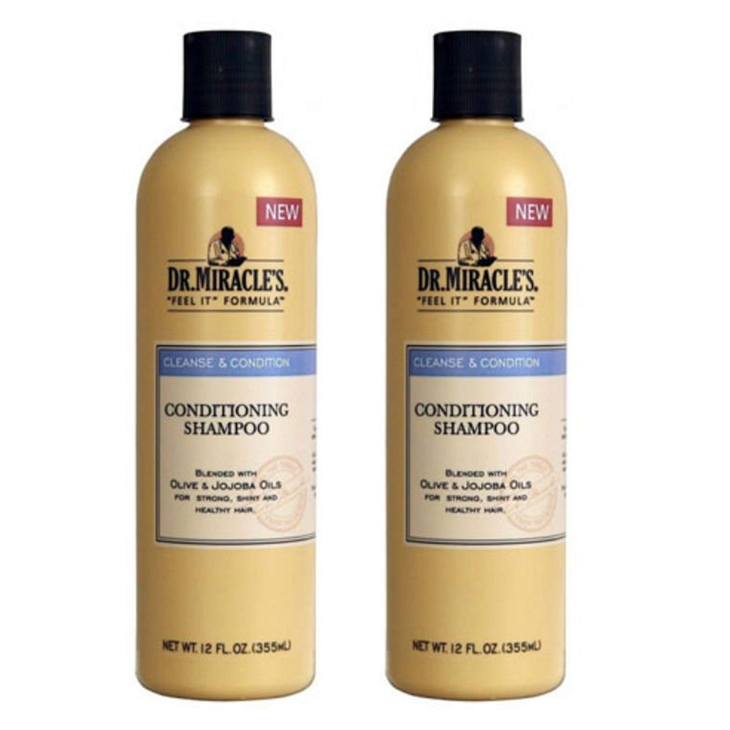 Amazon.com : Dr. Miracles Cleanse & Condition Shampoo 12oz (2 Pack