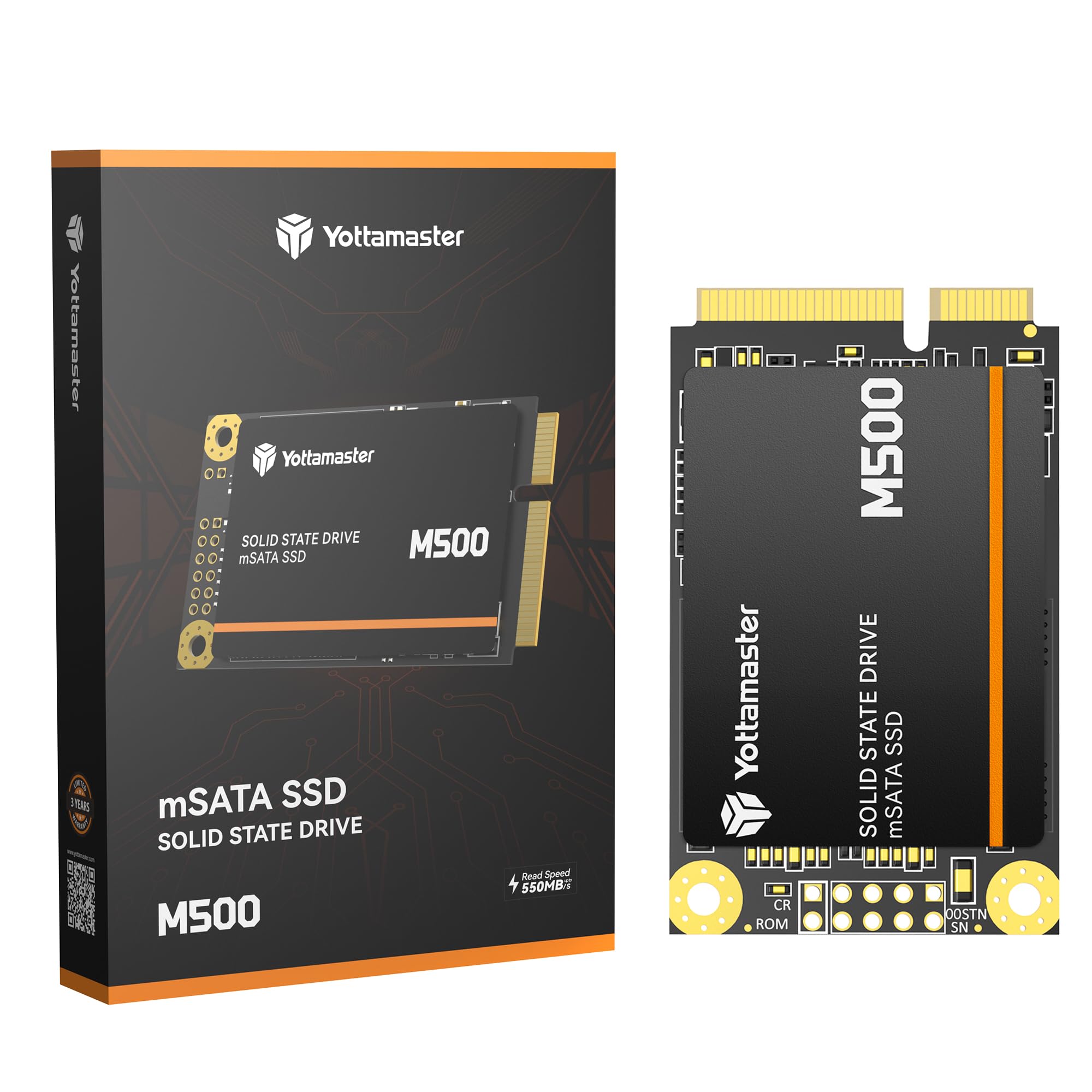 Amazon | Yottamaster M500 1TB mSATA SSD 最大500MB/s 高速読み書き