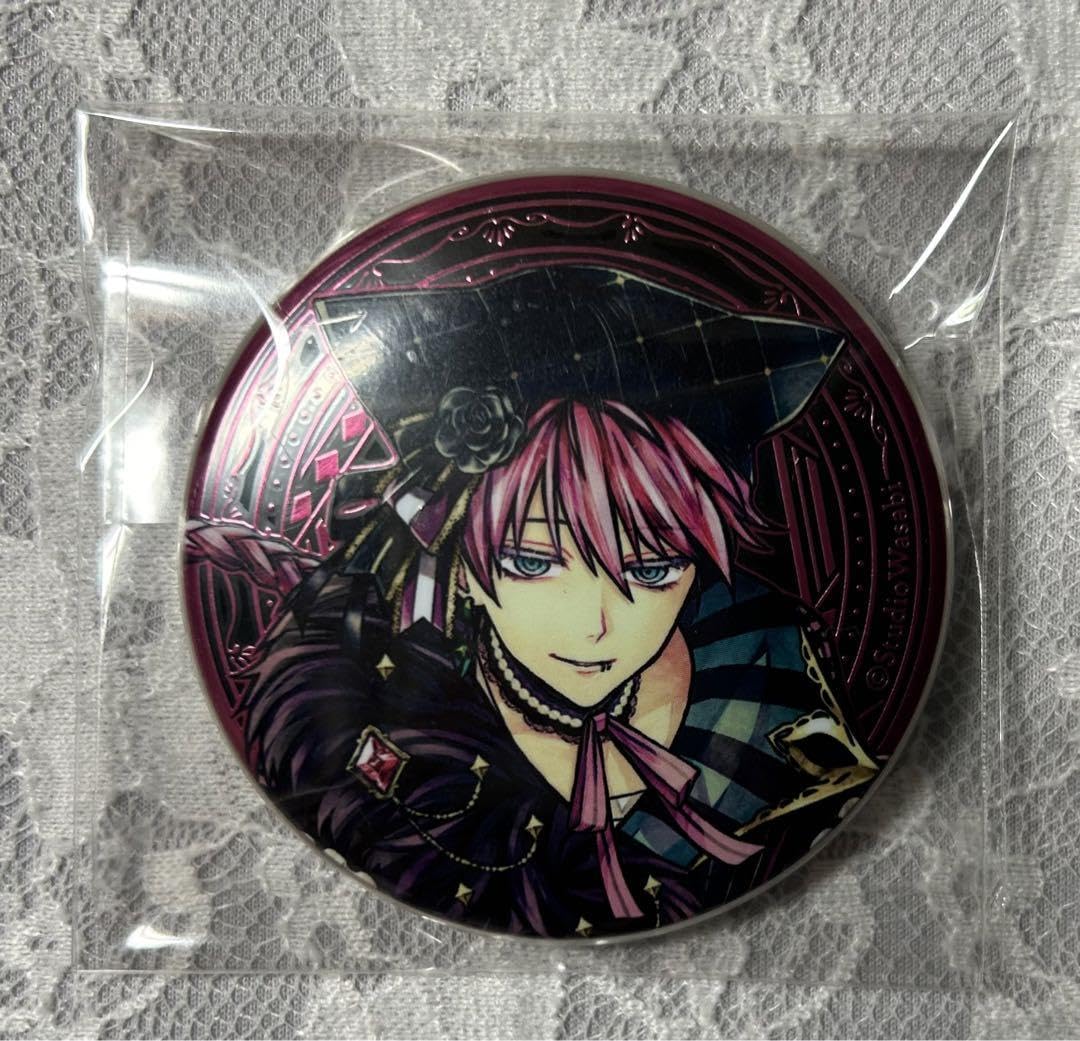 悪魔執事と黒い猫 あくねこ ハナマル 2025 birthdayオーロラ缶バッジ