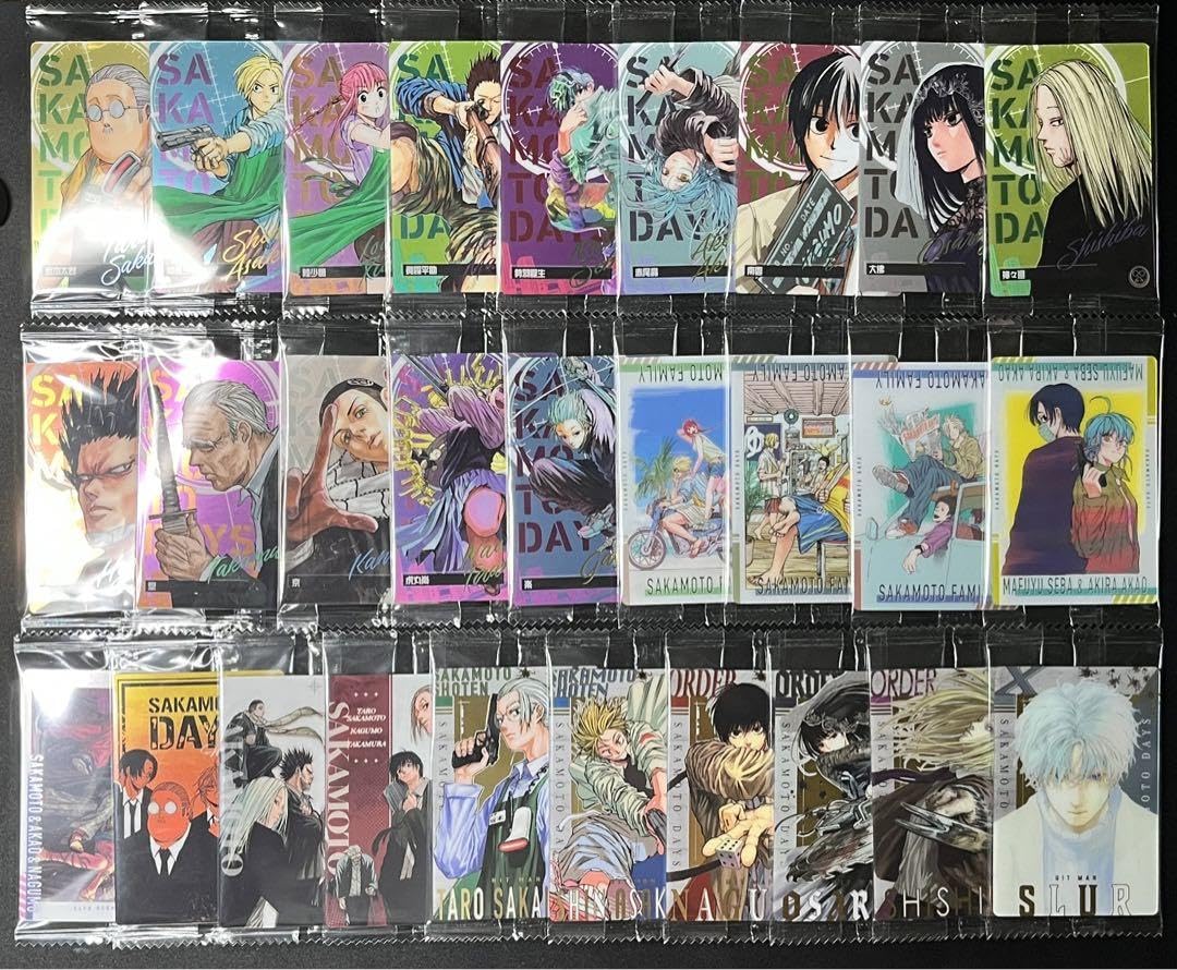 Amazon.co.jp: SAKAMOTO DAYS サカモトデイズ ウエハース メタリック