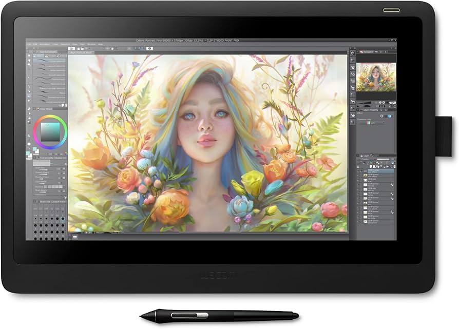 Amazon.com: Wacom Cintiq 16 Drawing Tablet with Screen, 15.4