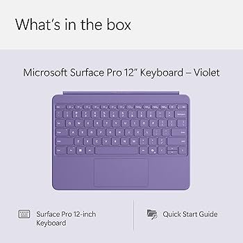 Amazon.com: Microsoft Surface Pro Keyboard for Surface Pro 12