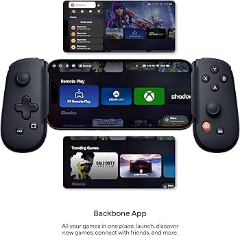BACKBONE One Mobile Gaming Controller for Android and iPhone 15/16