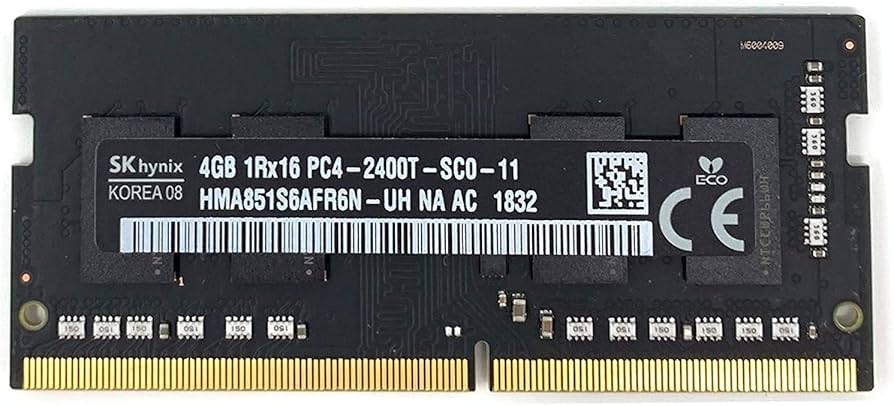 Hynix 4GB PC4-19200 DDR4-2400MHz Non-ECC Unbuffered CL17 260-Pin
