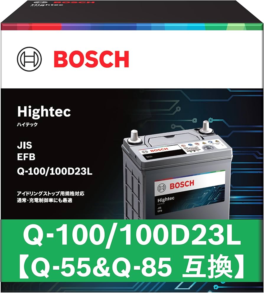 Amazon.co.jp: BOSCH (ボッシュ) 国産車バッテリー HT-Q-100/100D23L