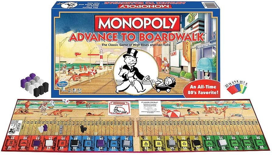Amazon.co.jp: Winning Moves Monopoly Advance to Boardwalk