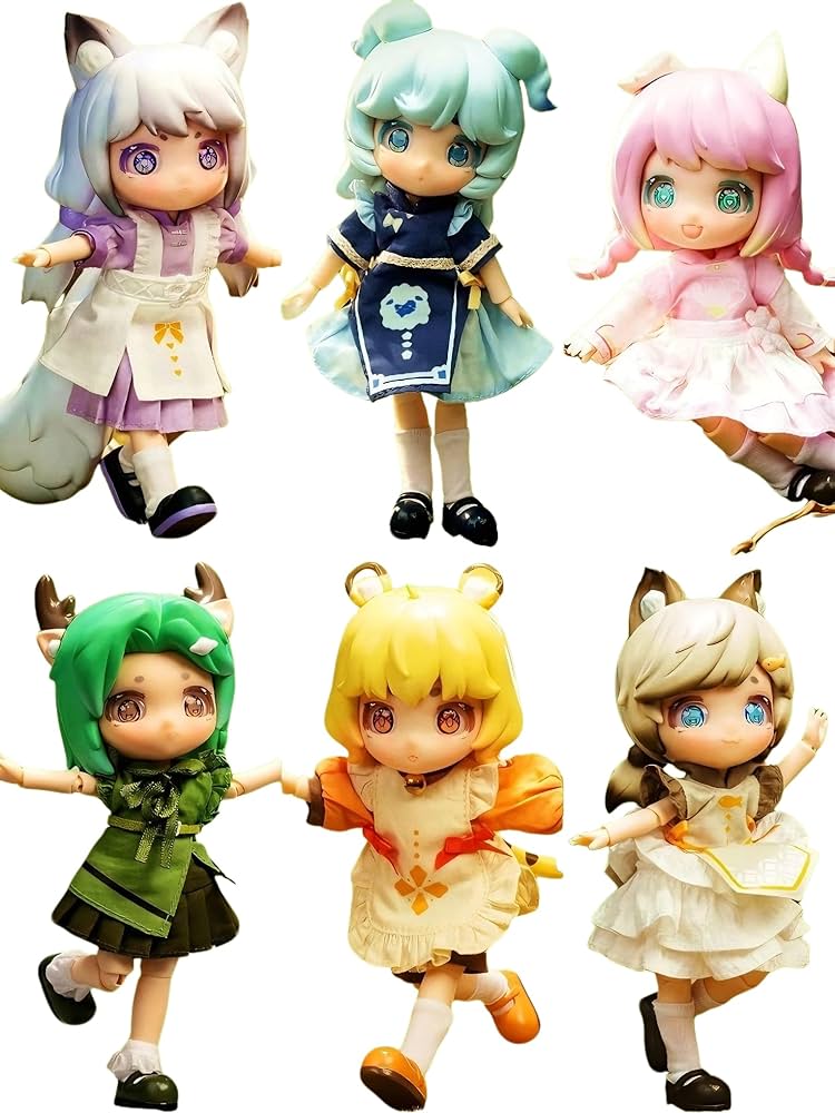 Amazon.co.jp: Briskyjp 彩華錦中華風シリーズ ブラインドボックス人形