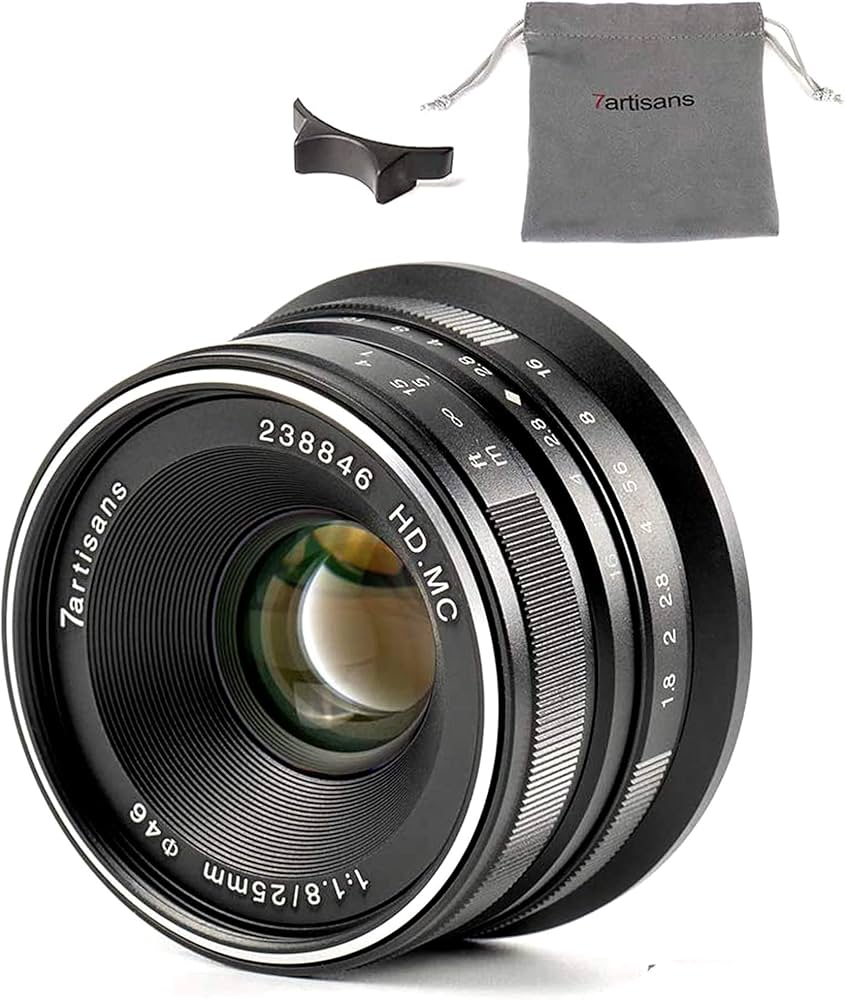 Amazon.com : 7artisans 25mm F1.8 APS-C Format Portrait Lens