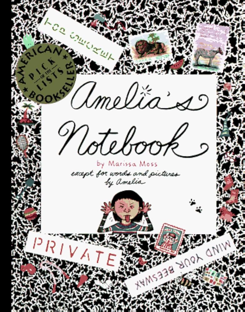 Amelia's Notebook: Moss, Marissa: 9781883672188: Amazon.com: Books