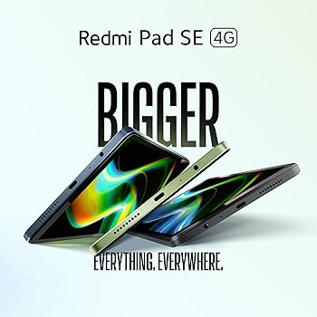Redmi Pad SE 4G | WiFi Mediatek Helio G55| 8.7-Inc Display