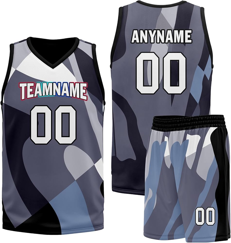 Amazon | [AWSOLE] バスケユニフォーム 上下セット｜名入れ対応・昇華