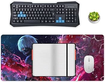 Amazon.co.jp: 大型 マウスパッド 東京喰種 金木研 ゲーミングマウス