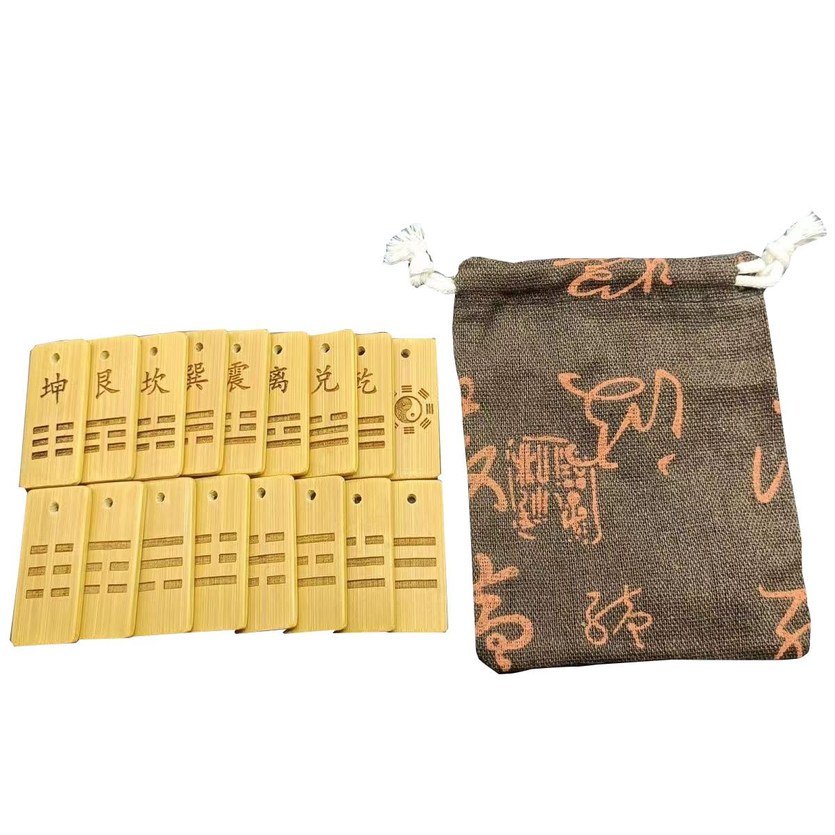 Amazon | 易占 竹の札 周易 易経ゴシップ 占筮 占い サイコロ 陰陽五行