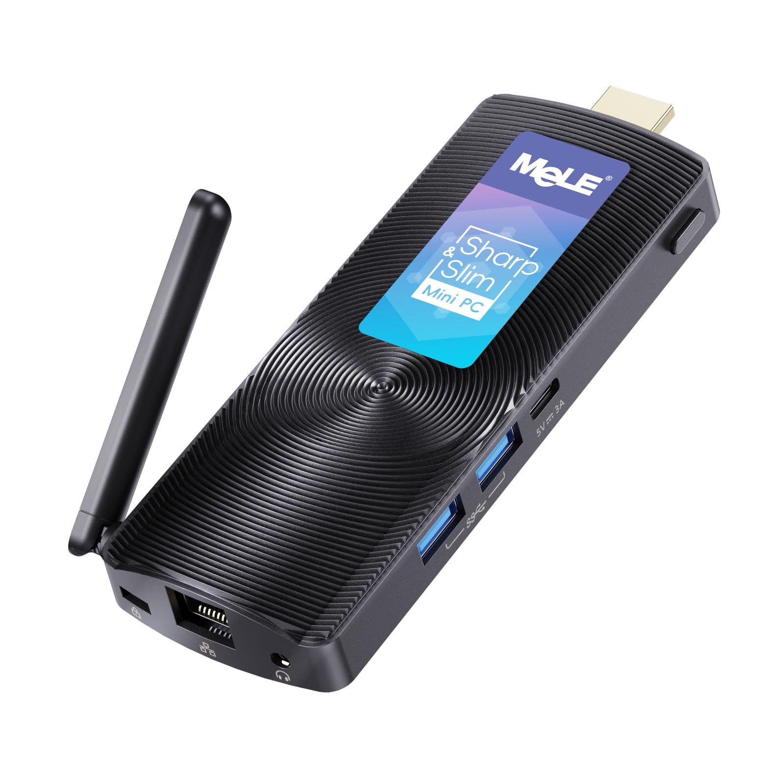 MeLE PCG02 Fanless Mini PC Stick, Celeron J4125 8GB 128GB Micro