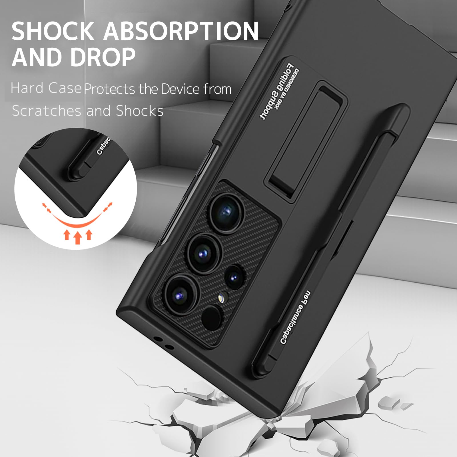 Amazon.com: NINKI Compatible Samsung Galaxy S24 Ultra Case with S