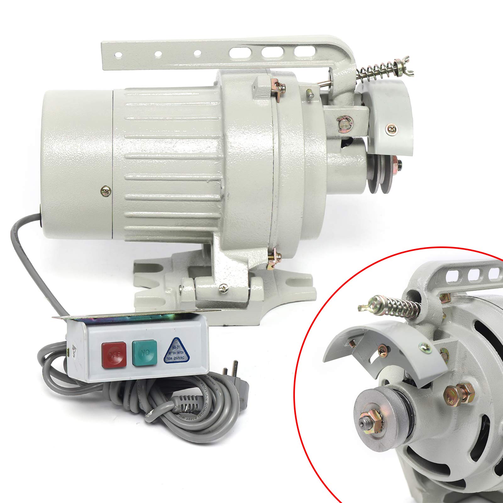 Amazon｜工業用ミシン用 単相クラッチモーター 工業用クラッチモーター