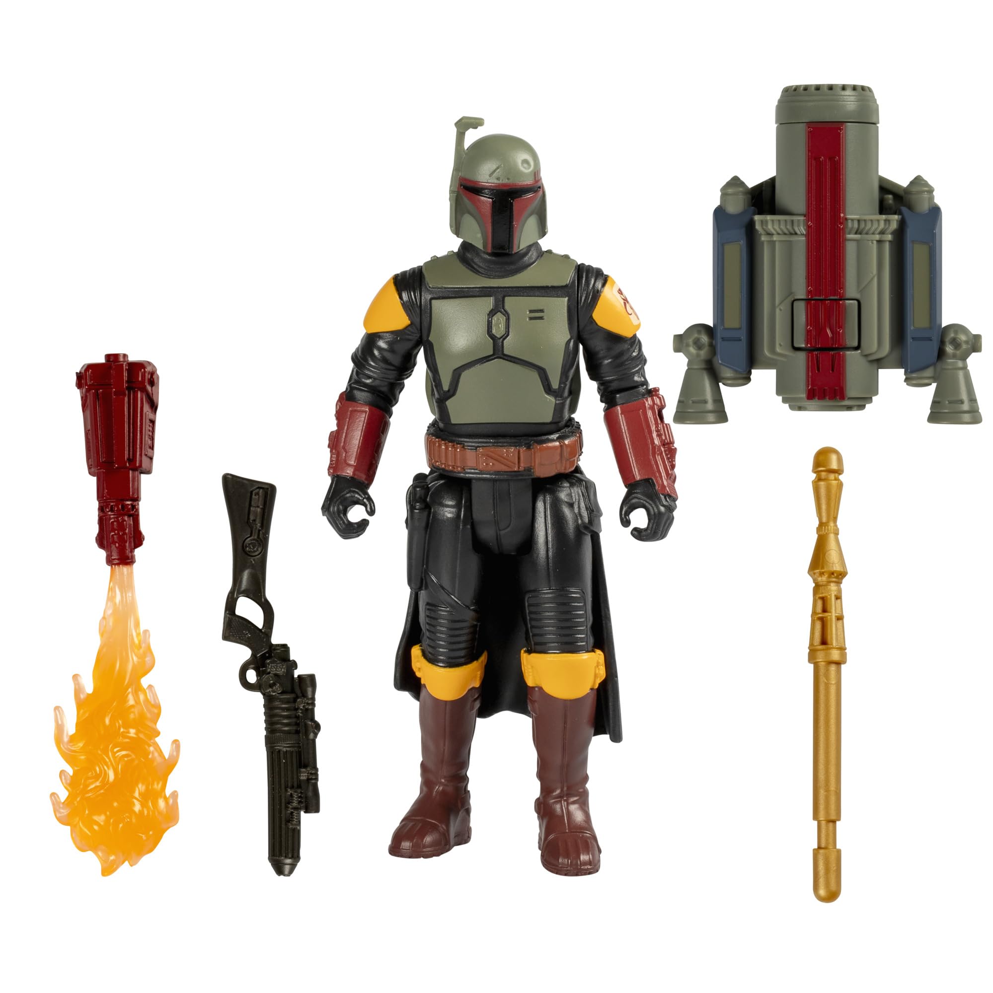 Amazon.com: STAR WARS Epic Hero Series Boba Fett 4-Inch Deluxe