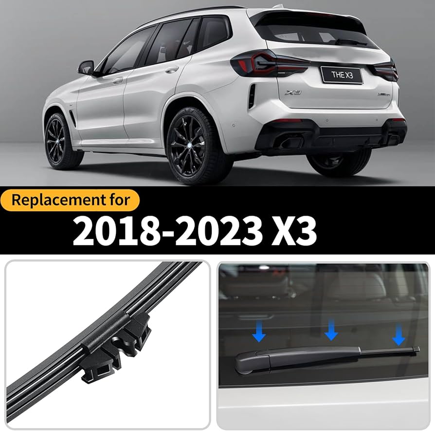 Amazon | 2018-2023 BMW X3 G01 リアワイパー フロントガラス ブレード