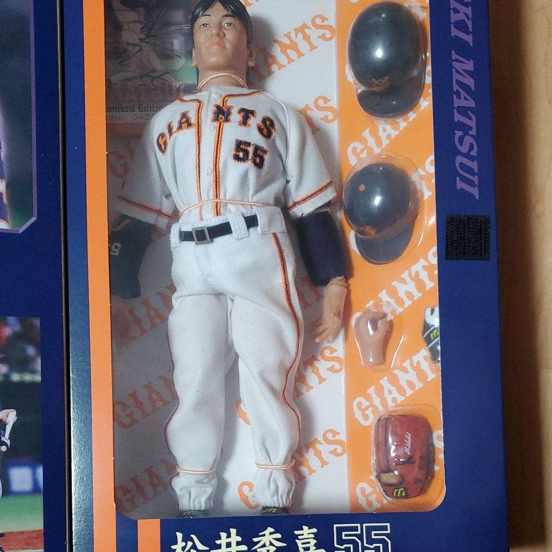 Amazon.co.jp: 巨人ジャイアンツ松井秀喜さん55フィギュア完品 : おもちゃ