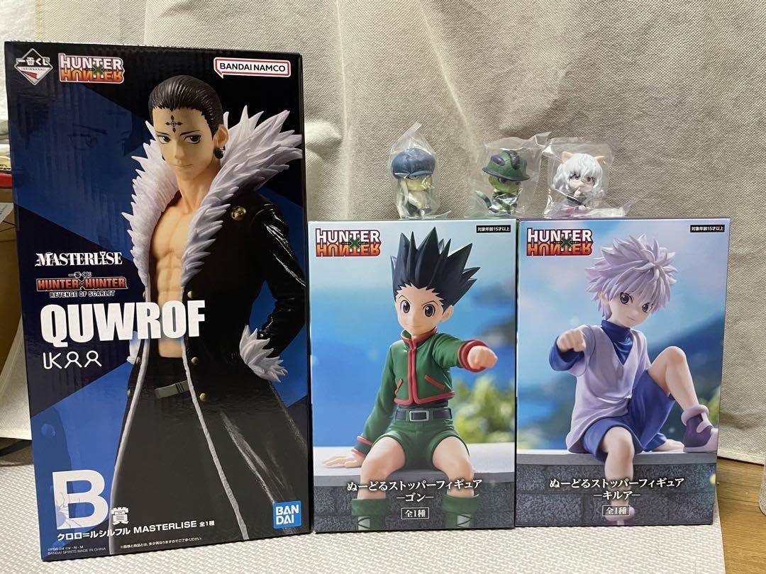 Amazon.co.jp: HUNTER×HUNTER フィギュア クロロ ゴン キルア : おもちゃ
