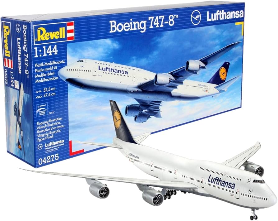 Amazon.co.jp: ドイツレベル 1/144 ボーイングB747-8 プラモデル : Hobbies