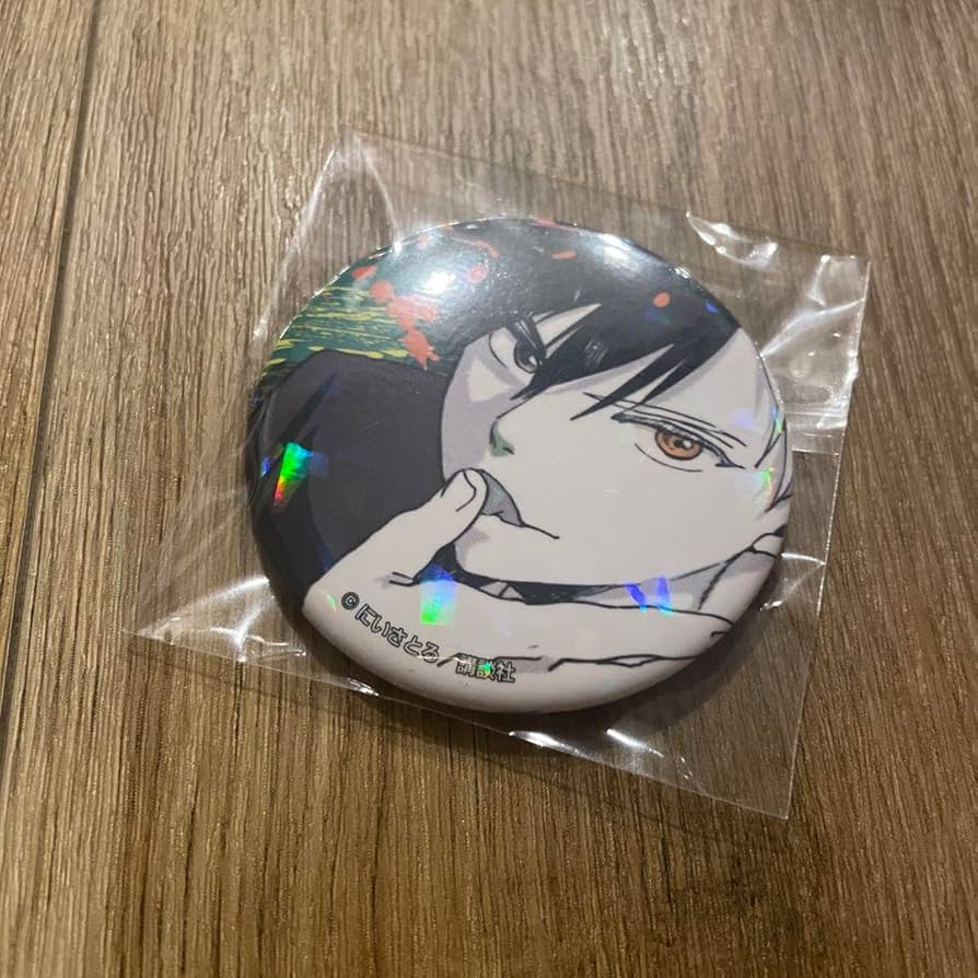 WIND BREAKER ウィンブレ マズル ホログラム缶バッジ 桜