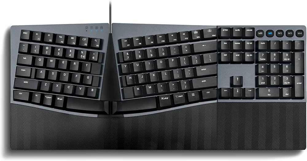 Amazon | Perixx Px Ergo Mech エルゴノミクスキーボード メカニカル