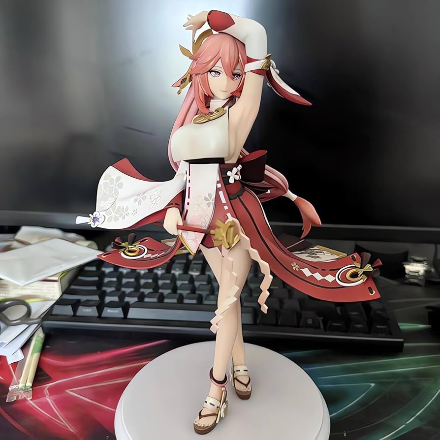 Amazon.co.jp: miHoYo 原神 八重神子·妖狐の巫女Ver. 1/6スケール 塗装