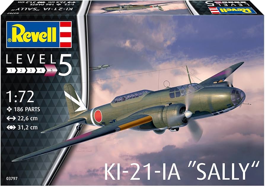Amazon | ドイツレベル 1/72 日本陸軍 Ki-21-Ia 九七式重爆撃機