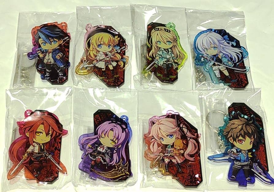 Amazon.co.jp: 英雄伝説 黎の軌跡Ⅱ 抽選会 アクリルキーホルダー 全8