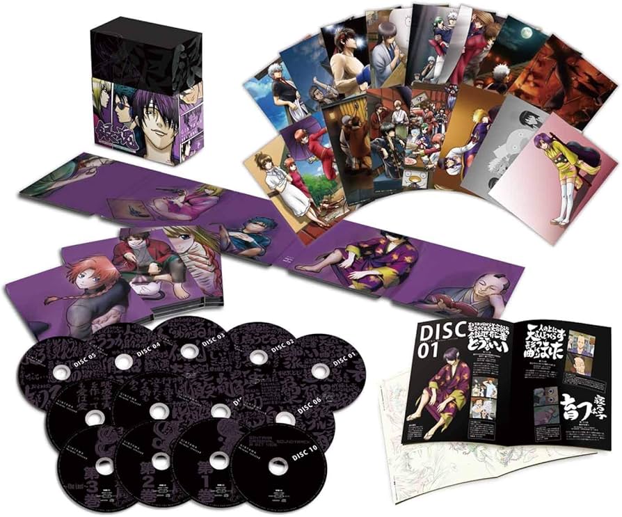 Amazon.co.jp: 銀魂 Blu-ray Box シーズン其ノ四【完全生産限定版