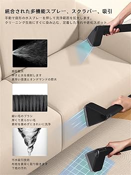 Amazon | 2024新登場【11000Pa強力吸引】カーペットクリーナー
