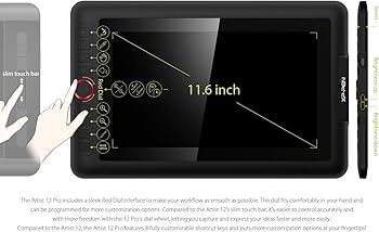 Amazon.co.jp: XPPen 液晶タブレット 液タブ Artistシリーズ 11.6