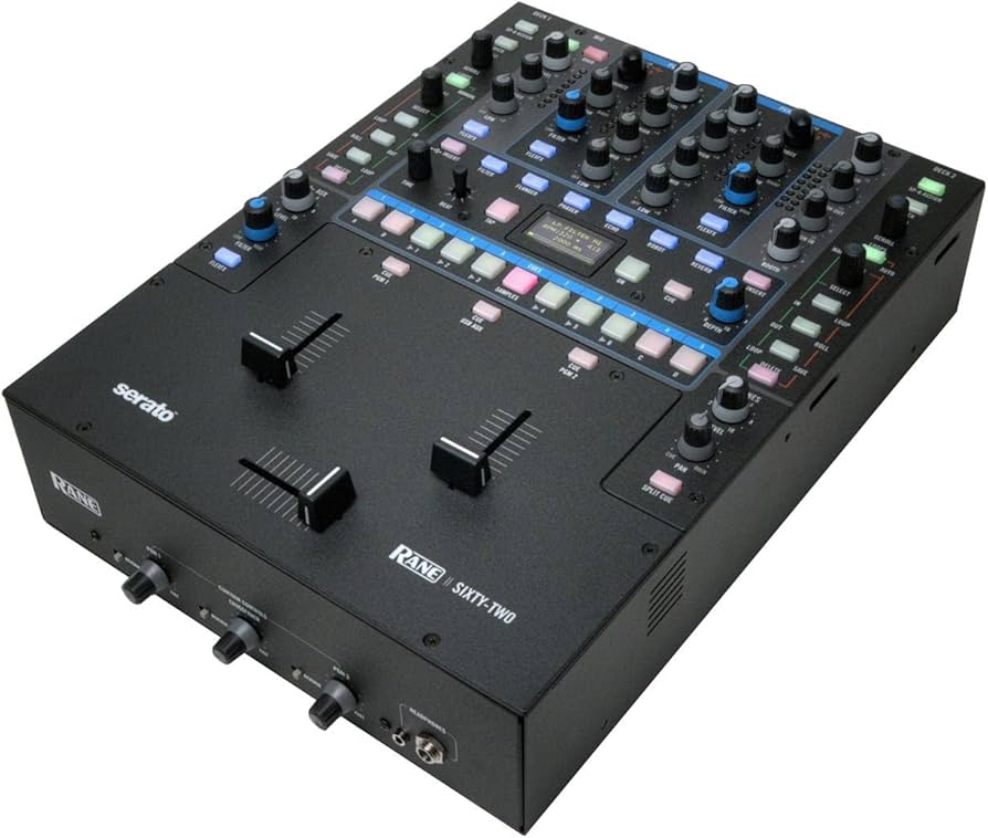 Amazon.com: Rane Sixty-Two DJ Mixer with Serato : Musical Instruments