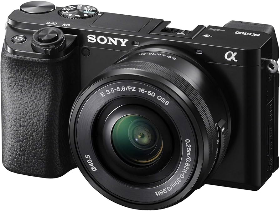 Amazon.com : Sony Alpha A6100 Mirrorless Camera with 16-50mm Zoom