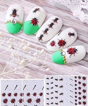 Amazon.co.jp: Vonrui 3D 蜂 ネイルシール,蜂 ネイル シール ネイル