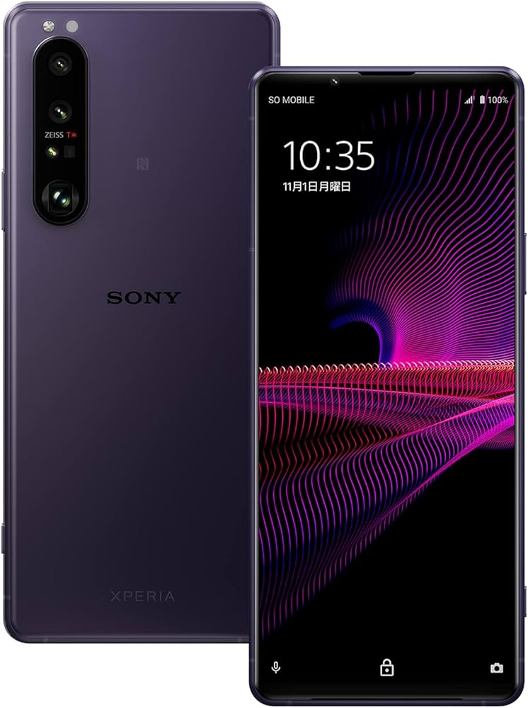 Amazon | ソニー Xperia 1III フロストパープル SIMフリースマホ XQ