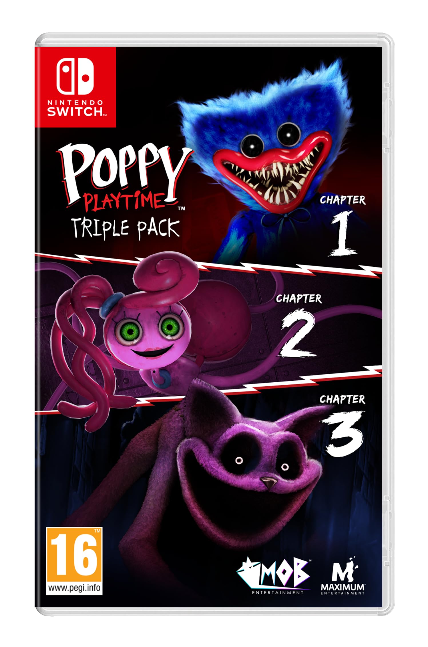 Poppy Playtime Triple Pack Nintendo Switch : Amazon.fr: Jeux vidéo