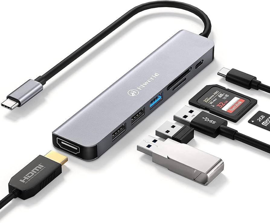 Amazon | Antool USB C ハブ 7-in-1 ドッキングステーション トリプル