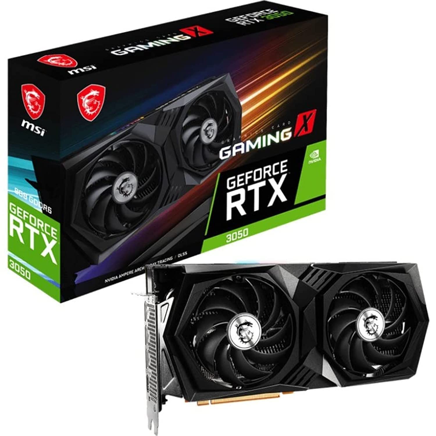 Amazon | MSI Gaming GeForce RTX 3050 8GB GDRR6 128-Bit HDMI/DP