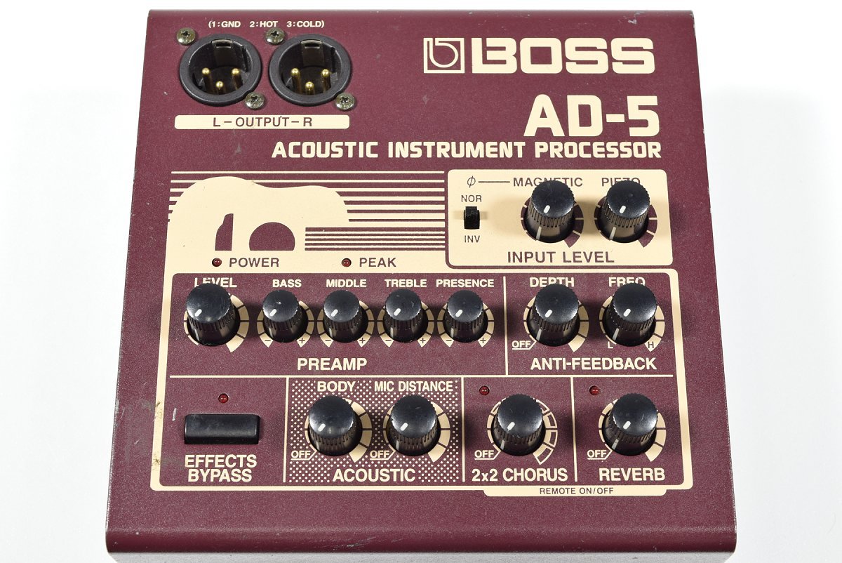 Amazon.co.jp: BOSS / AD-5 Acoustic Instrument Processor