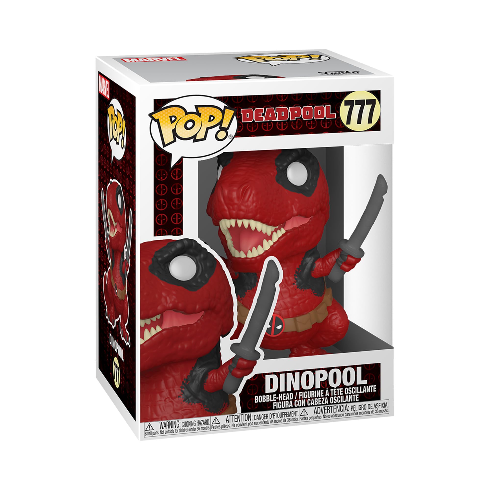 Amazon.com: POP Funko Marvel: Deadpool 30th - Dinopool