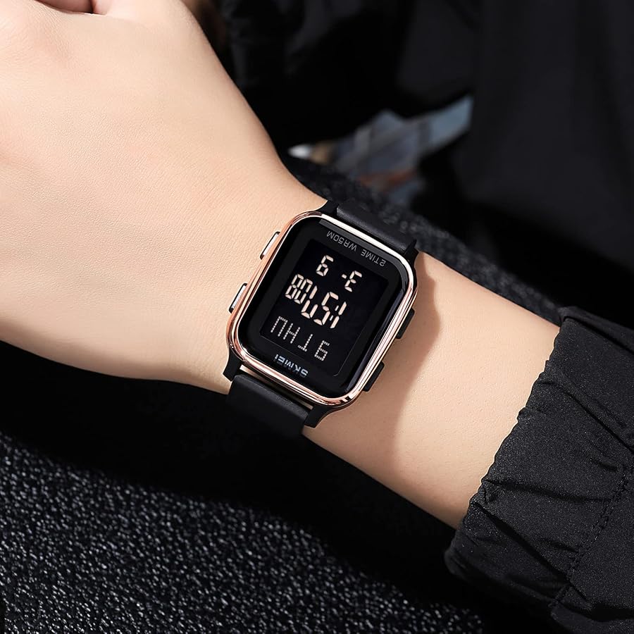 Amazon | Datirzyx（ダティアシー）デジタル腕時計 メンズ ソフト