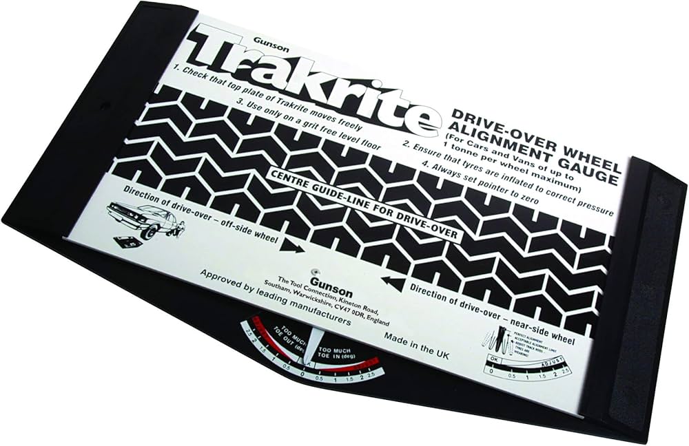 Gunson G4008 TRAKRITEサイドスリップテスター マットセット Gunson