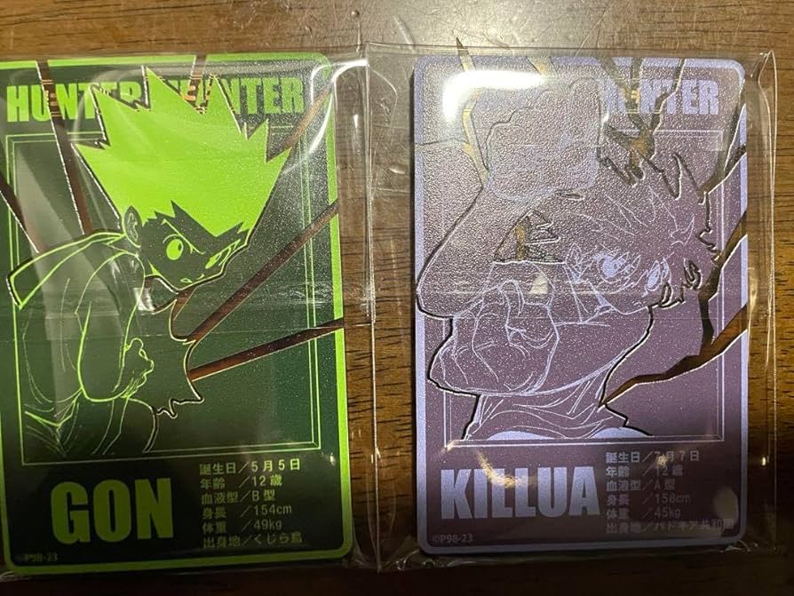 Amazon.co.jp: HUNTER×HUNTER ステータスカードコレクション キルア