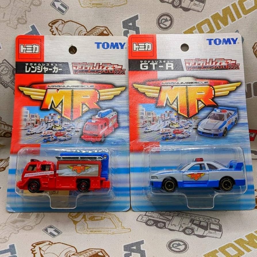Amazon.co.jp: トミカ マグナムレスキュー レンジャーカー gt-r 2台